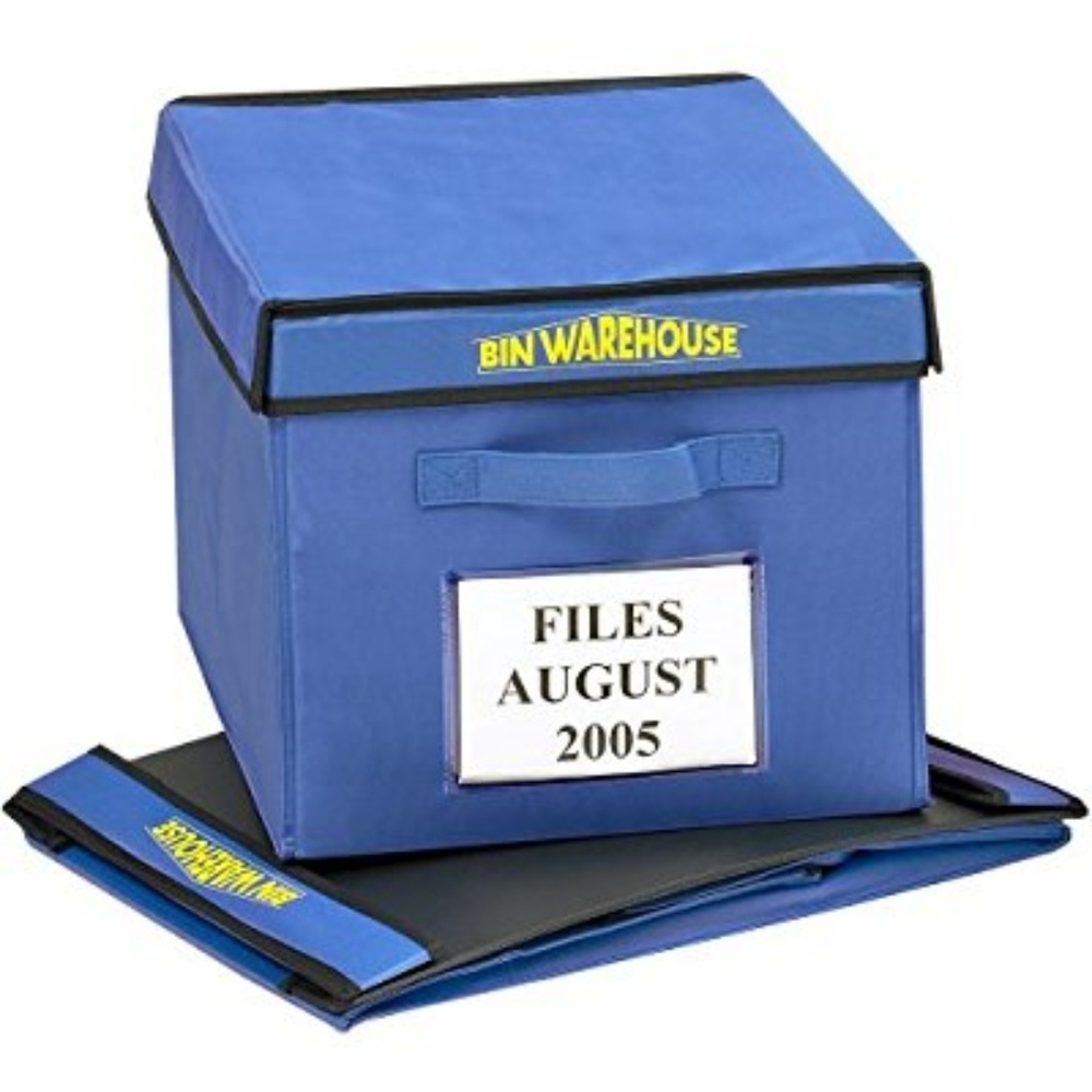 6 Pack 9 Gallon Fold-A-Totes Bin Warehouse